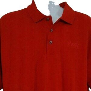 Coca Cola Men's Size XL Shirt Logo Vintage 90s Short Sleeve Polo  Brand New